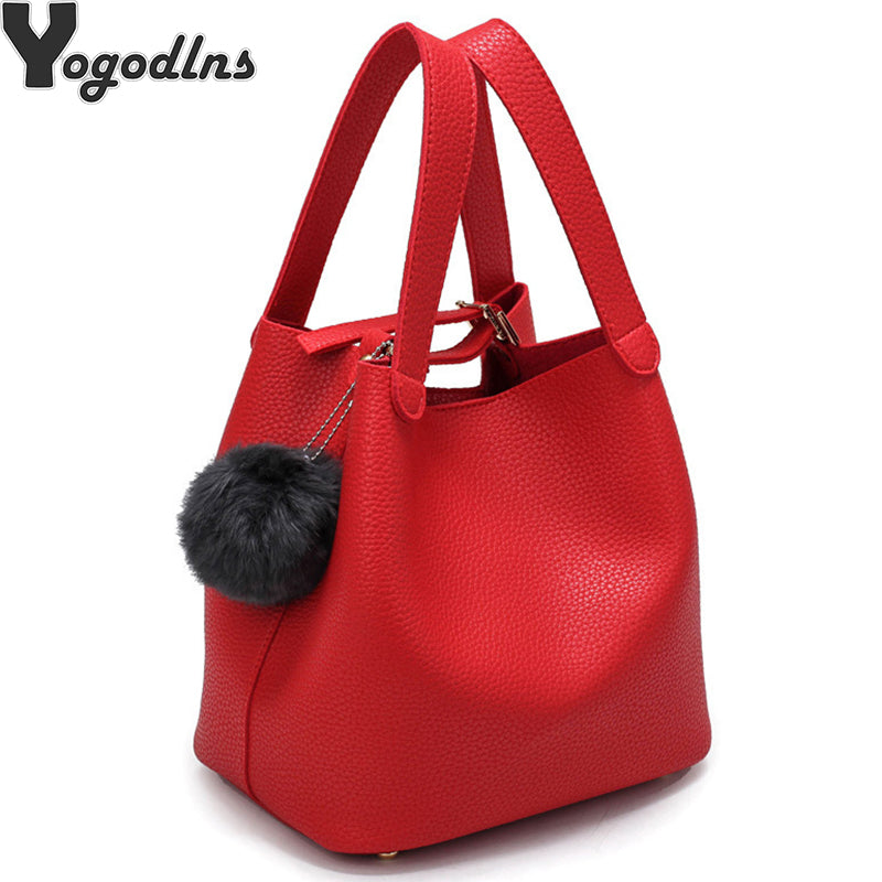 Fashion PU Leather Ladies Handbag