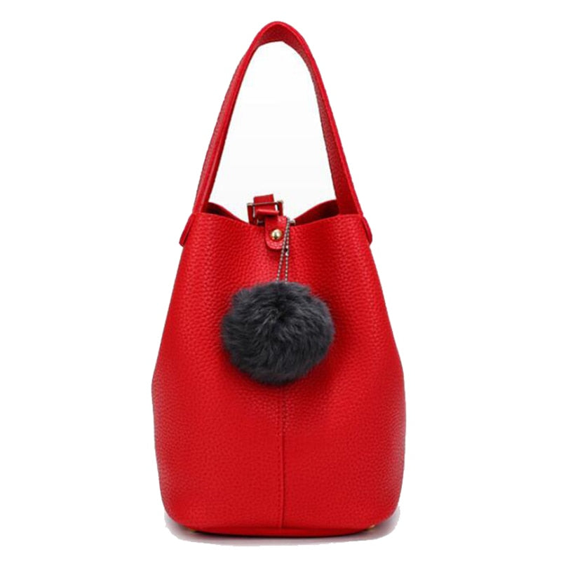 Fashion PU Leather Ladies Handbag