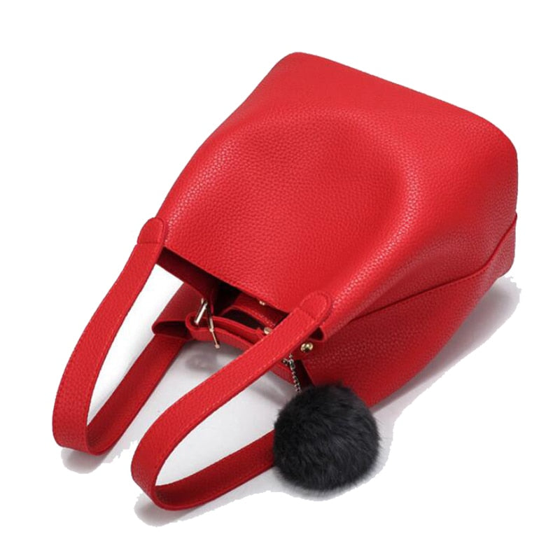 Fashion PU Leather Ladies Handbag