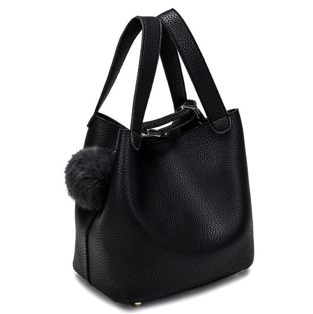 Fashion PU Leather Ladies Handbag