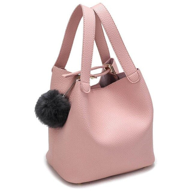 Fashion PU Leather Ladies Handbag