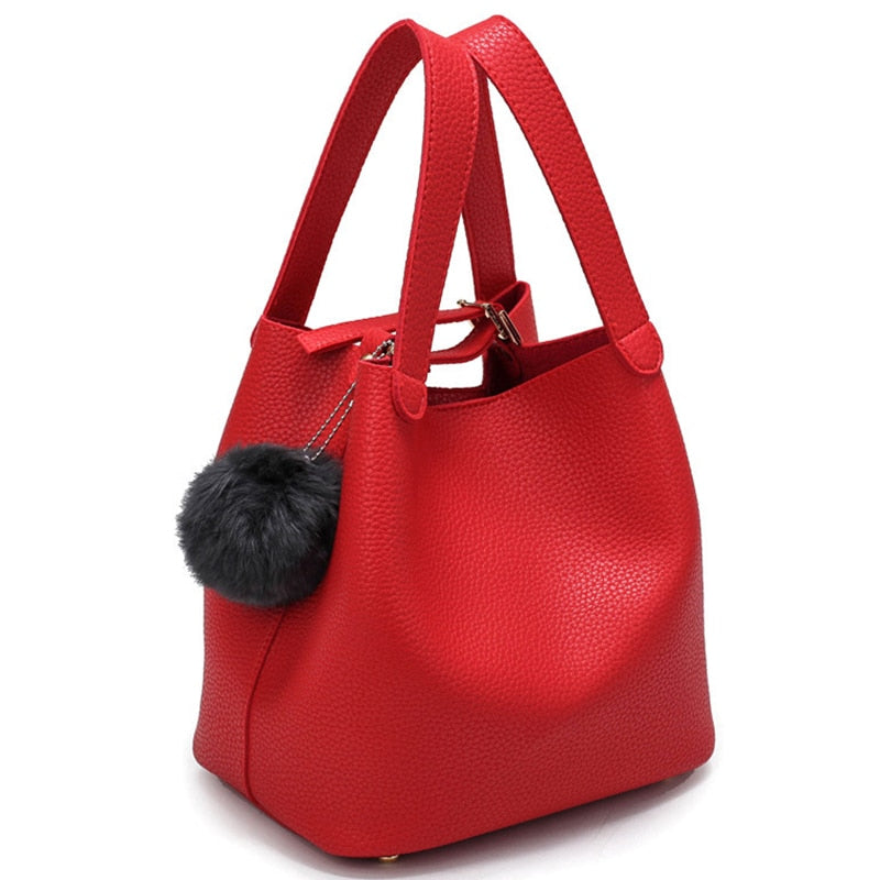 Fashion PU Leather Ladies Handbag