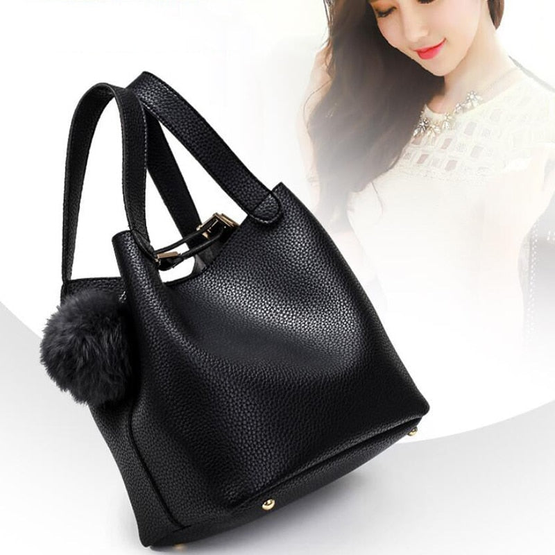 Fashion PU Leather Ladies Handbag