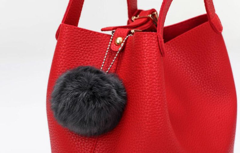 Fashion PU Leather Ladies Handbag