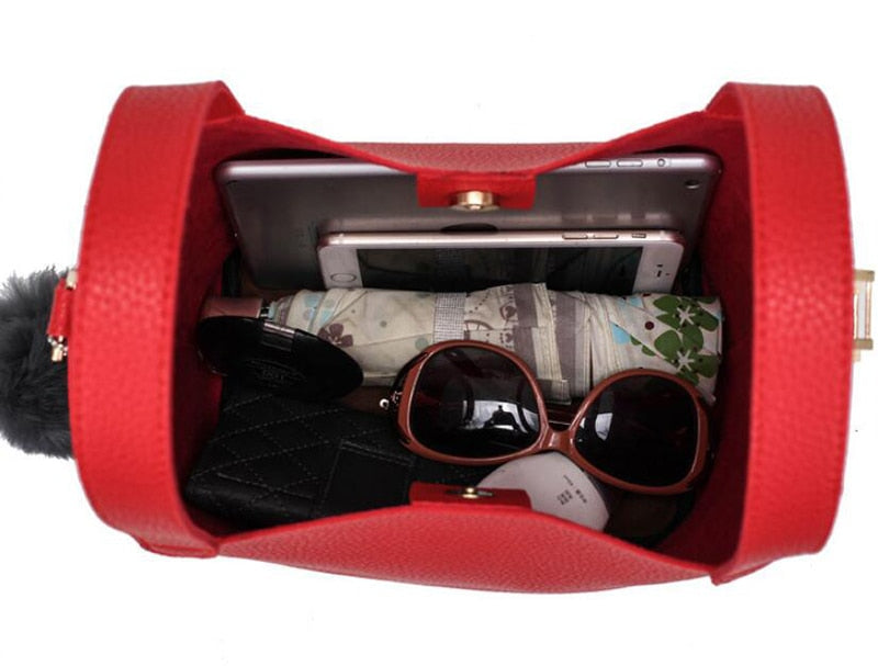 Fashion PU Leather Ladies Handbag