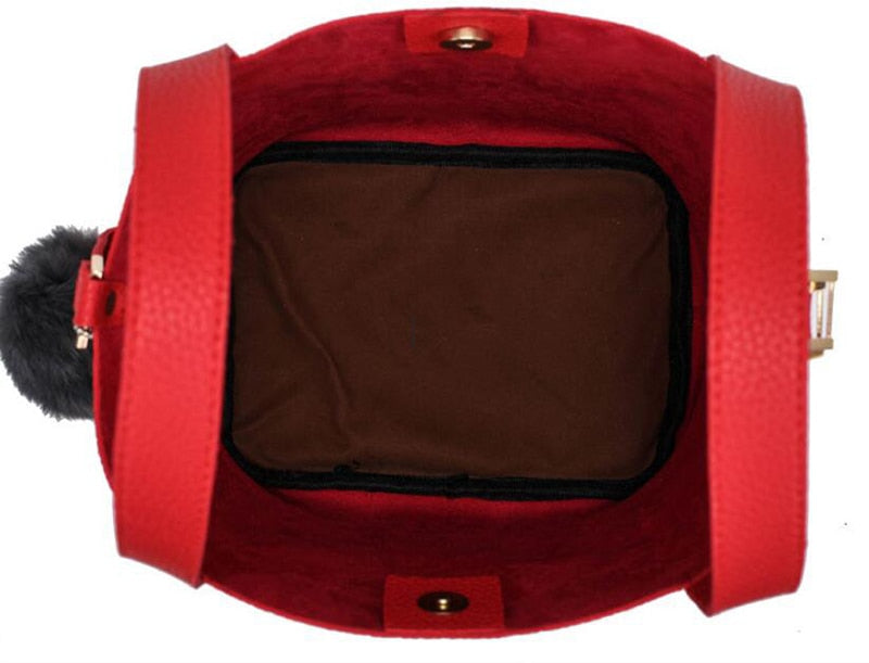 Fashion PU Leather Ladies Handbag