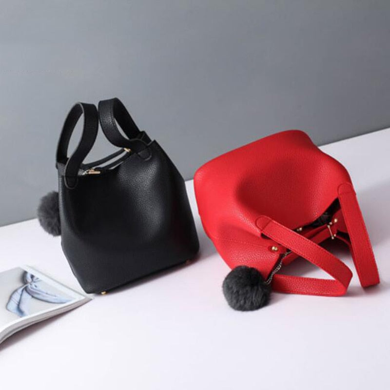 Fashion PU Leather Ladies Handbag