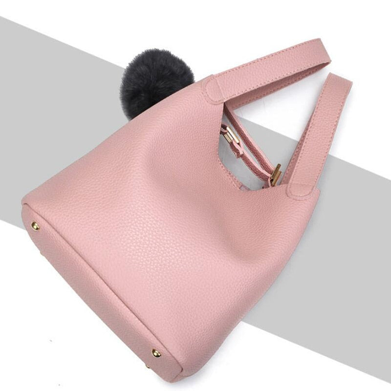 Fashion PU Leather Ladies Handbag