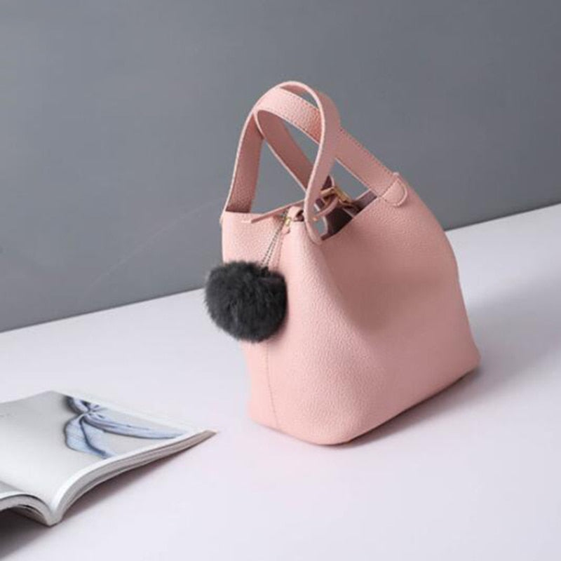 Fashion PU Leather Ladies Handbag
