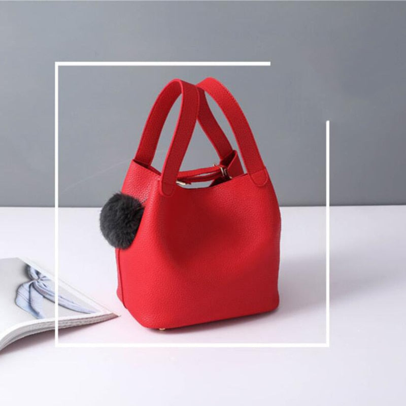 Fashion PU Leather Ladies Handbag