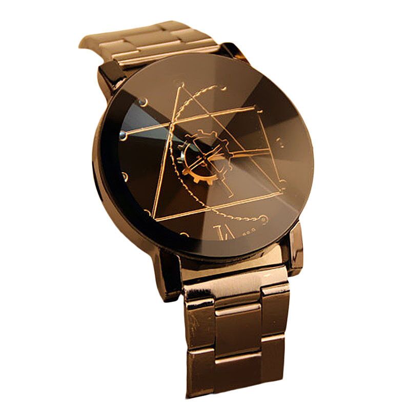 Luxury Watch Fashion Stainless Steel Watch for Man Quartz Analog Wrist Watch