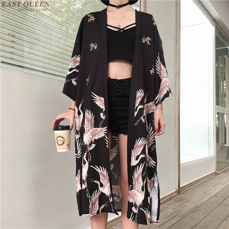 Japanese long shirt