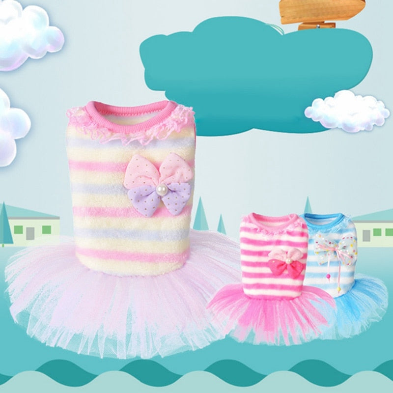 Chihuahua Princess Dog Dresses Suitable Pet Cat Clothes