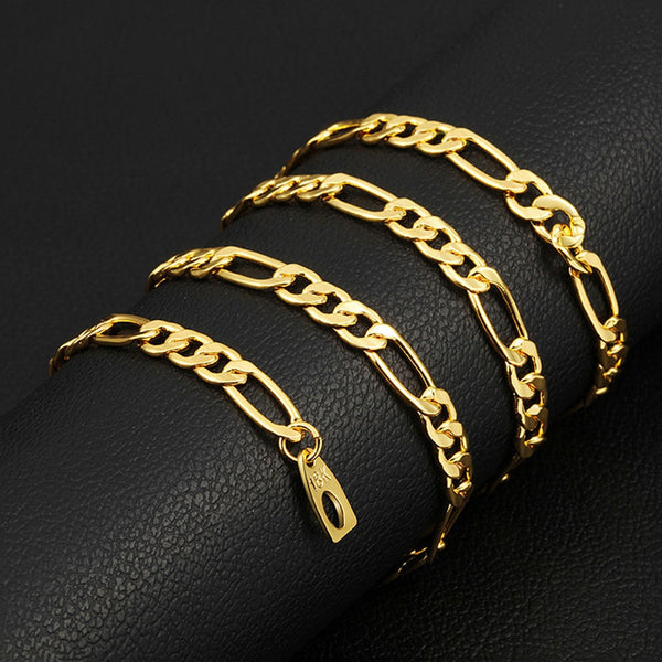 Men's Gold Filled Figaro Chain