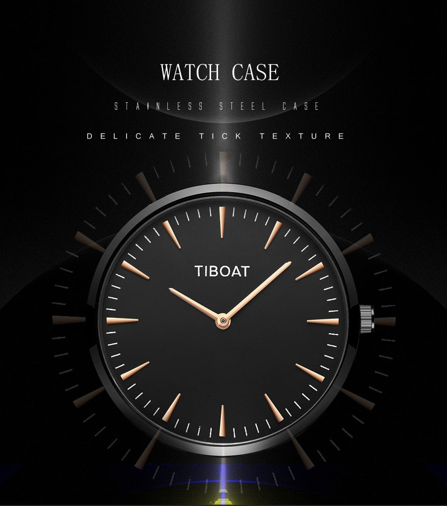 Luxury Quartz Watch Men Casual Slim Mesh Steel Waterproof sports watches