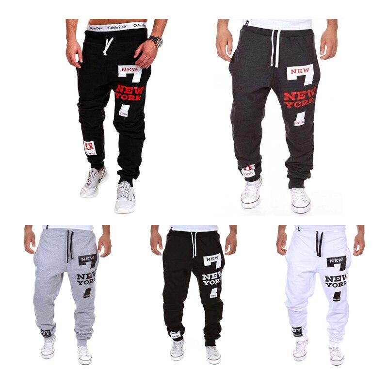 Puimentiua Pants  7 Letter Print Sweatpants  Loose Cotton Hip Pop Casual Trousers Pants Plus Size