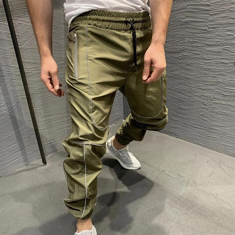 Laamei Autumn Streetwear Fitness Pants Men Hip Hop Sweatpants Mens Sweatpants Long Pant