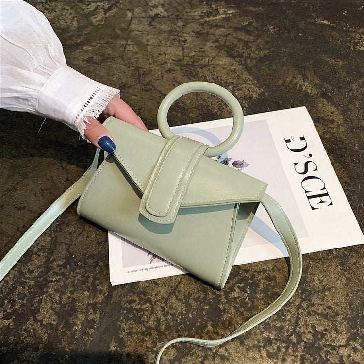 Mini Smart Elegant Brand Designer Round Handle Crossbody Bag