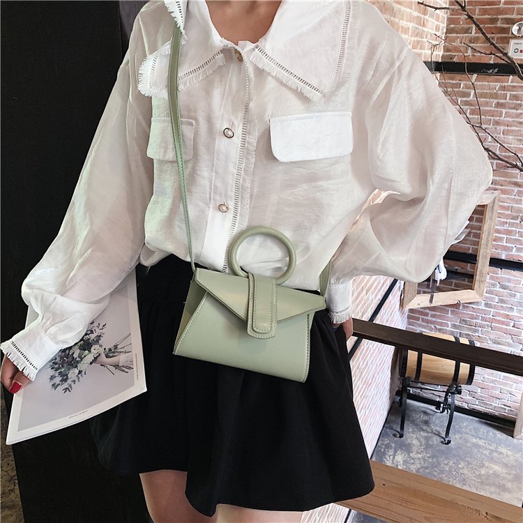 Mini Smart Elegant Brand Designer Round Handle Crossbody Bag