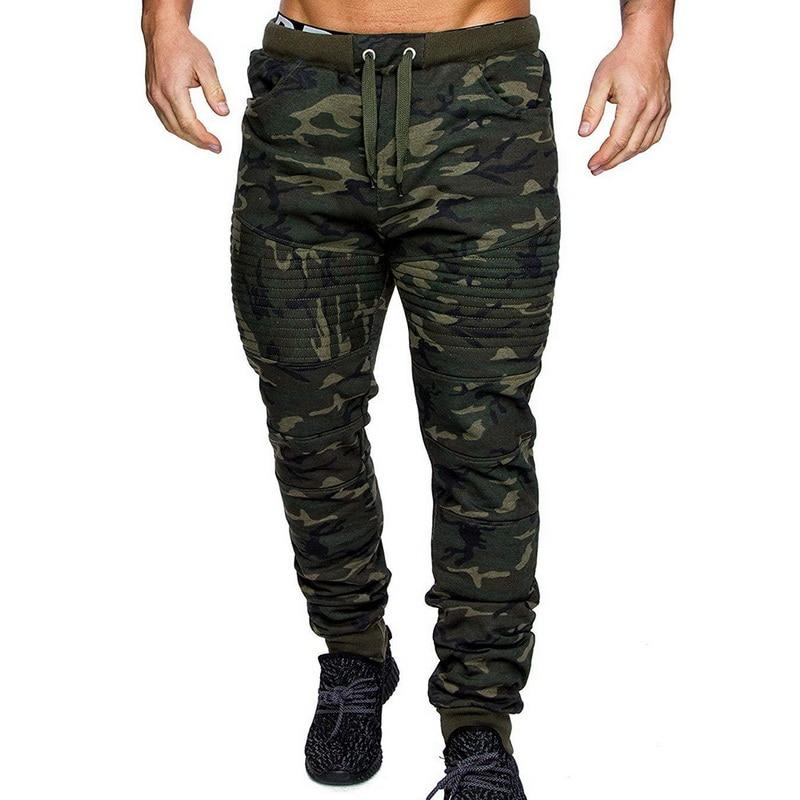 Camouflage Casual Pants Sweatpants Male Cargo Pants Multi-pocket Sportwear Mens Joggers