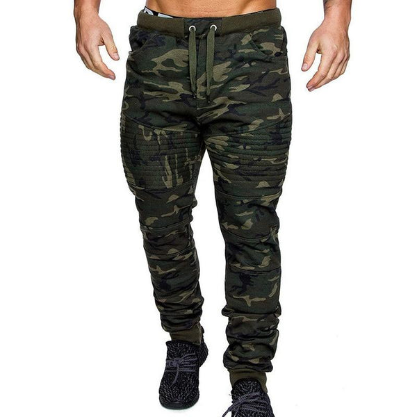 Camouflage Casual Pants Sweatpants Male Cargo Pants Multi-pocket Sportwear Mens Joggers
