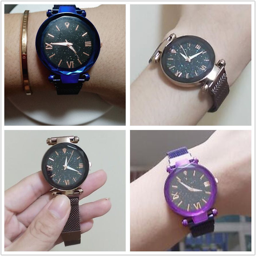 Magnetic Starry Sky Clock Quartz