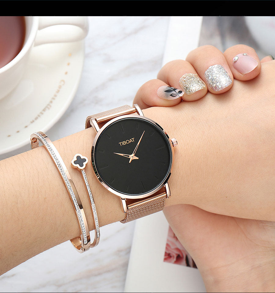 Super Slim Sliver Mesh Stainless Steel xury