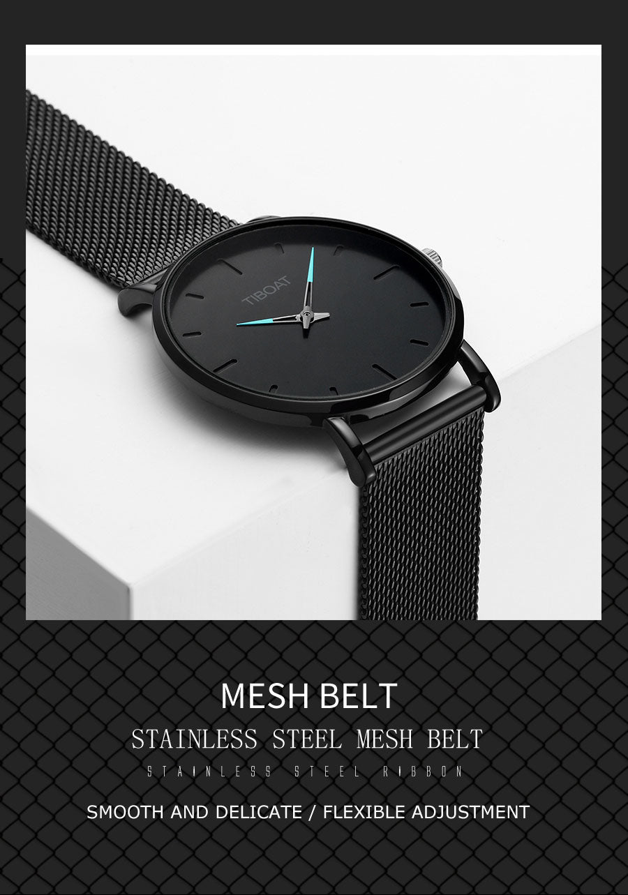 Super Slim Sliver Mesh Stainless Steel xury