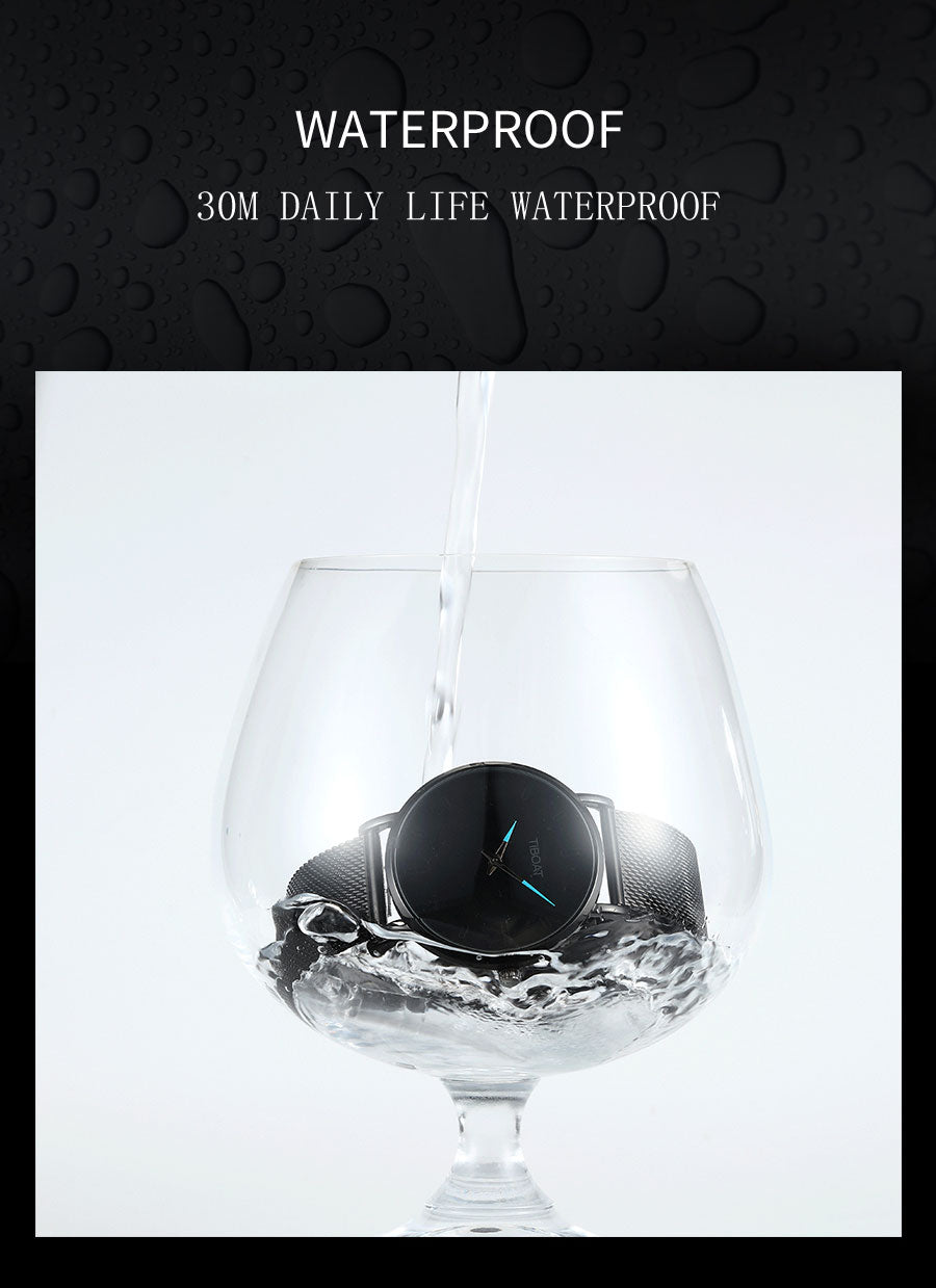 Super Slim Sliver Mesh Stainless Steel xury