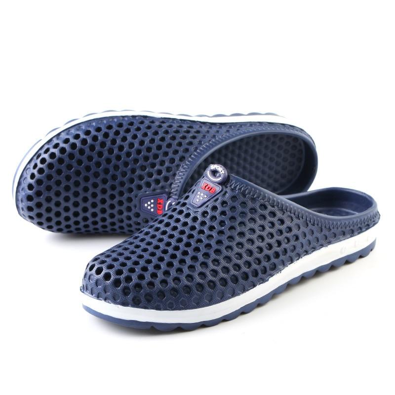 Outdoor Garden Shoes Male Pool Sandals Bathroom Flip Flops Lightweight Mules Beach Slides