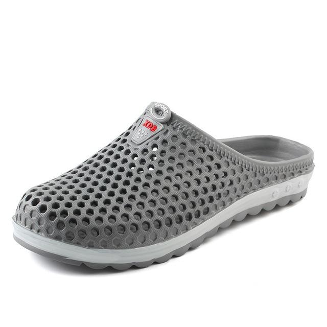 Outdoor Garden Shoes Male Pool Sandals Bathroom Flip Flops Lightweight Mules Beach Slides