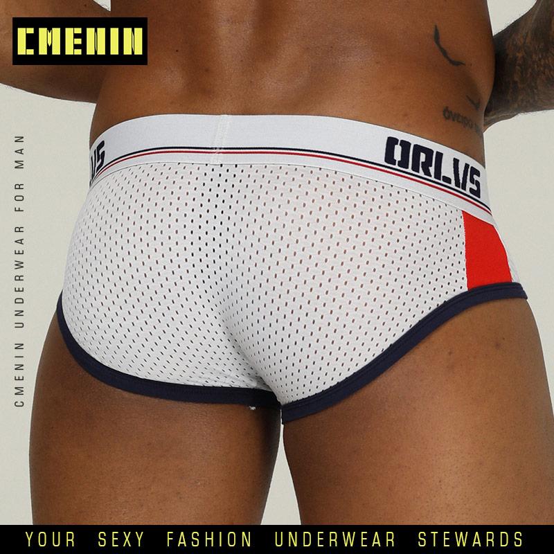 Men Underwear Cotton Breathable U Pouch Panties
