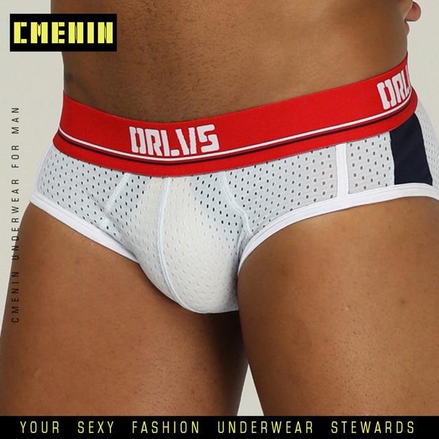 Men Underwear Cotton Breathable U Pouch Panties