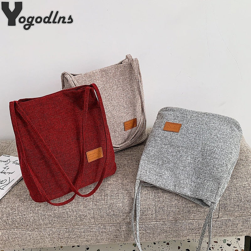 Flax Patchwork Ladies Messenger Bags Outdoor  Shoulder Bag
