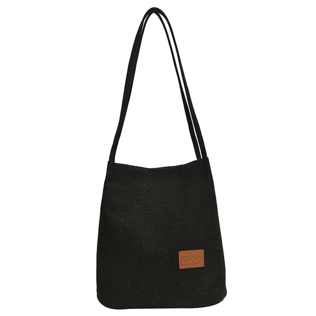 Flax Patchwork Ladies Messenger Bags Outdoor  Shoulder Bag