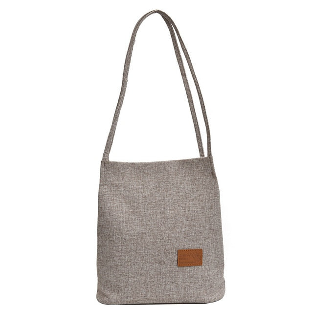 Flax Patchwork Ladies Messenger Bags Outdoor  Shoulder Bag