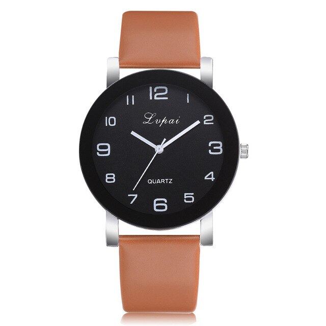 Leather Band Valentine Gift Crystal Stainless Steel