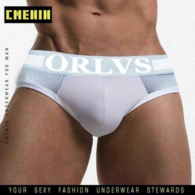 Sexy Underwear Men Jockstrap Mesh Breathable  Bikini Gay  Male Panties Briefs Man