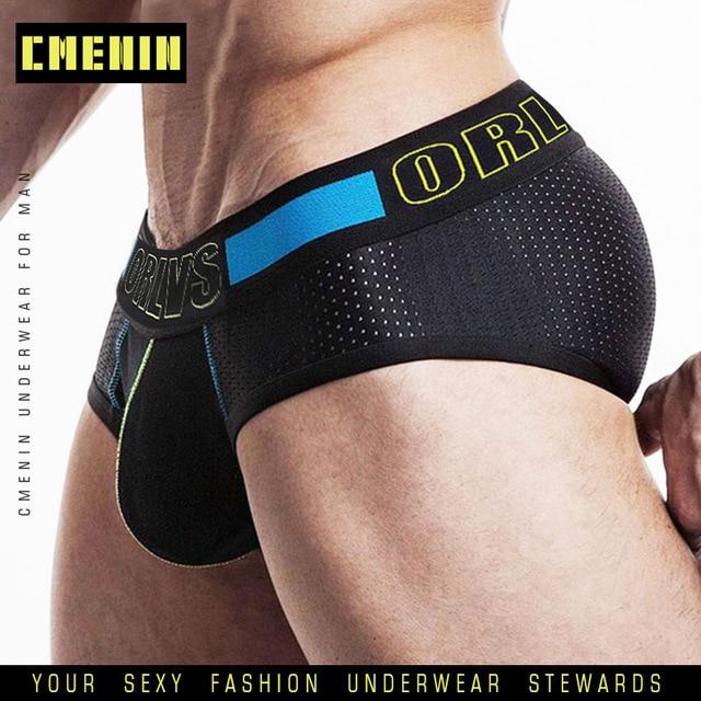 Sexy Underwear Men Jockstrap Mesh Breathable  Bikini Gay  Male Panties Briefs Man