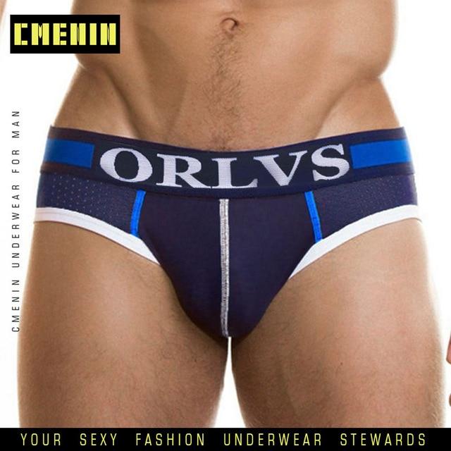 Sexy Underwear Men Jockstrap Mesh Breathable  Bikini Gay  Male Panties Briefs Man