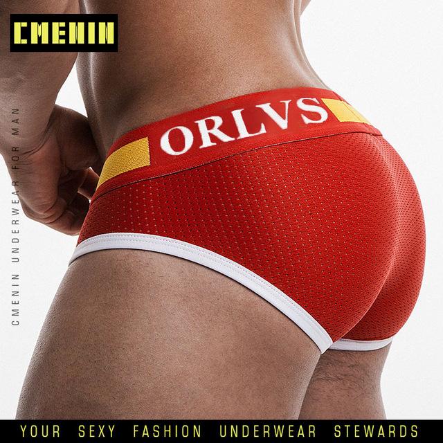 Sexy Underwear Men Jockstrap Mesh Breathable  Bikini Gay  Male Panties Briefs Man