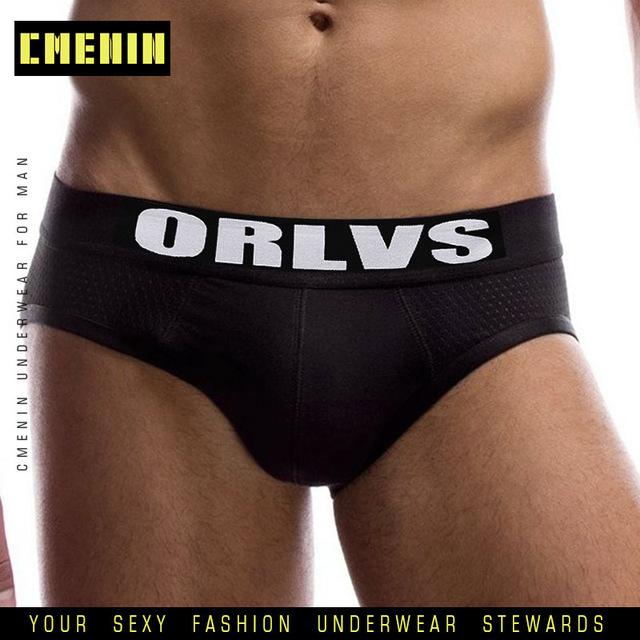 Sexy Underwear Men Jockstrap Mesh Breathable  Bikini Gay  Male Panties Briefs Man