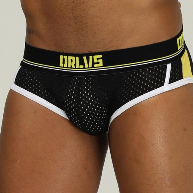 Sexy Underwear Men Jockstrap Mesh Breathable  Bikini Gay  Male Panties Briefs Man