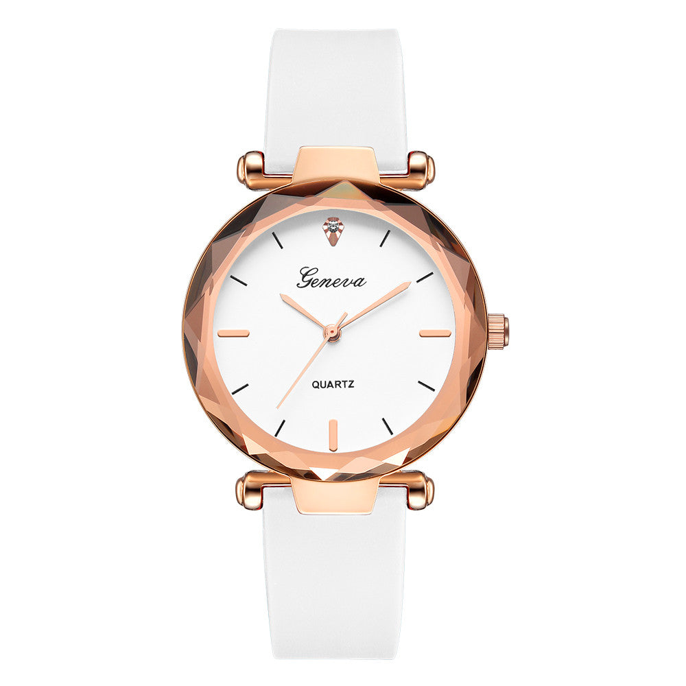 Newest Luxury Brand Geneva Watch Silica Quartz Waterproof
