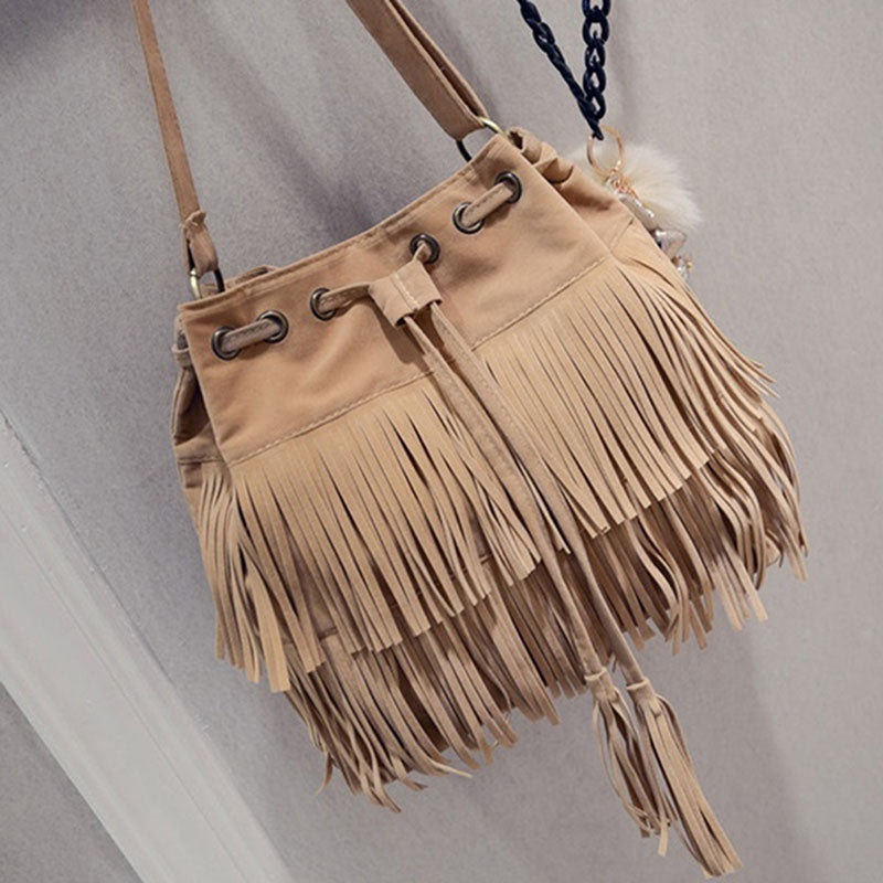 Tassel Shoulder Handbags