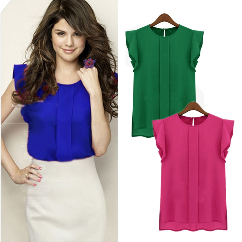 Elegant Blouse Office Lady Top