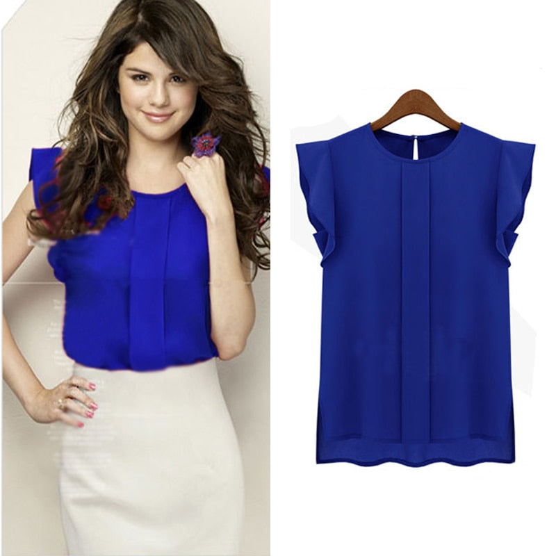 Elegant Blouse Office Lady Top