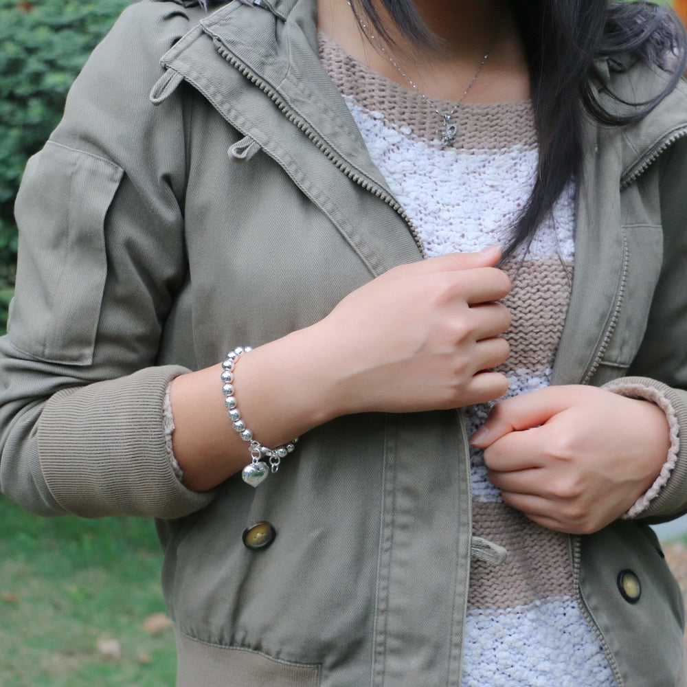 Heart shaped Women bracelet