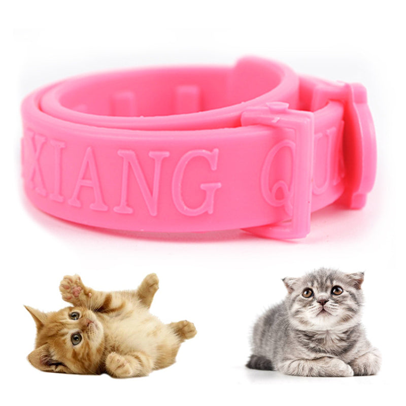 Anti Flea Ticks Mosquito Rubber Necklace Protect Pet