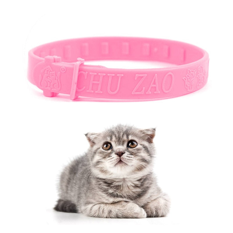Anti Flea Ticks Mosquito Rubber Necklace Protect Pet